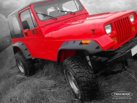 Расширители колёсных арок для Jeep Wrangler ( YJ ) JR