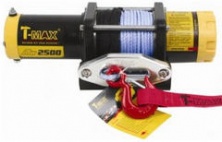 Лебедка переносная ATW-PRO 2500 с синтетическим тросом T-MAX ATV W0927