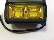 Светодиодная фара (балка) 96W/3800K/14300lm желтая ch37 Светодиодная фара (балка) 96W/3800K/14300lm желтая ch37