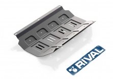 Защита радиатора RIVAL Mitsubishi L200 2006-2015/ Mitsubishi Pajero Sport 2008-2016 333.4005.1