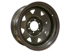 Диск штампованный черный 6x139.7 18х8 D110 ET-25    1880-63910BL-25