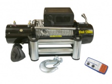 Лебедка ELECTRIC Winch EW 12000 (12В) черная  EW12000/12V-1522