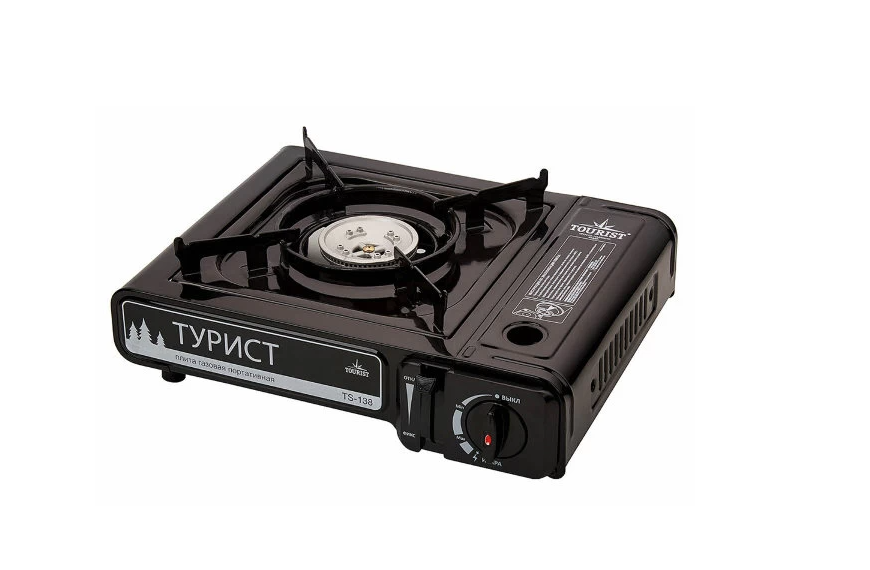 Плита газовая TOURIST Турист, портативная, в кейсе  TS-138