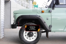 Расширитель колесной арки передний левый Русская артель Uaz 469 1972-2011  RUH-003412