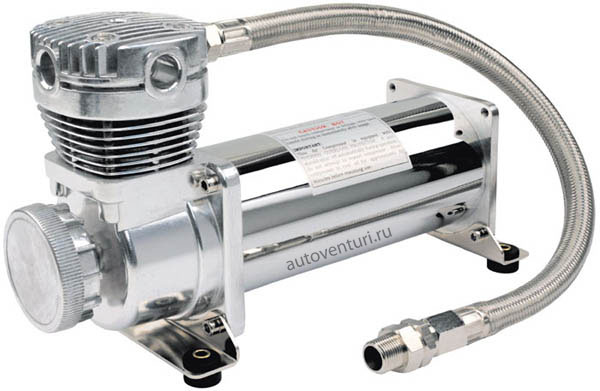 Компрессор стационарный 12V VIAIR 480C хром 48043