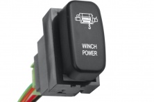 Кнопка ВКЛ/ВЫКЛ, оранжевый, WINCH POWER MITSUBISHI RIF22-1-5106005
