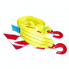 Буксировочный ремень 8/13т 4.5м Крюк/Крюк с флажками(2 шт) Tplus T002122