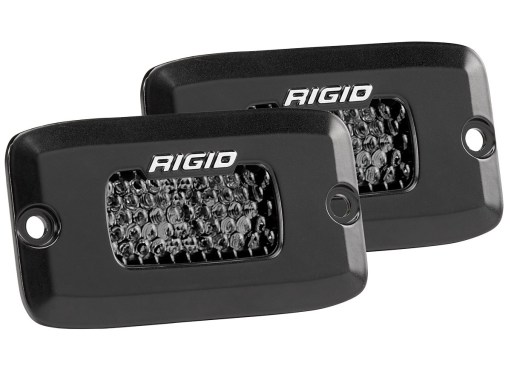 SR-M Серия PRO (2 светодиода) – Рабочий свет (пара) – Врезная установка Midnight Edition 922513BLK