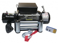 Лебедка ELECTRIC Winch EW 12000 (12В) черная  EW12000/12V-5084