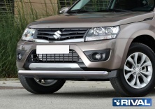 Защита переднего бампера d57 RIVAL Suzuki Grand Vitara 2012-2016  R.5507.002