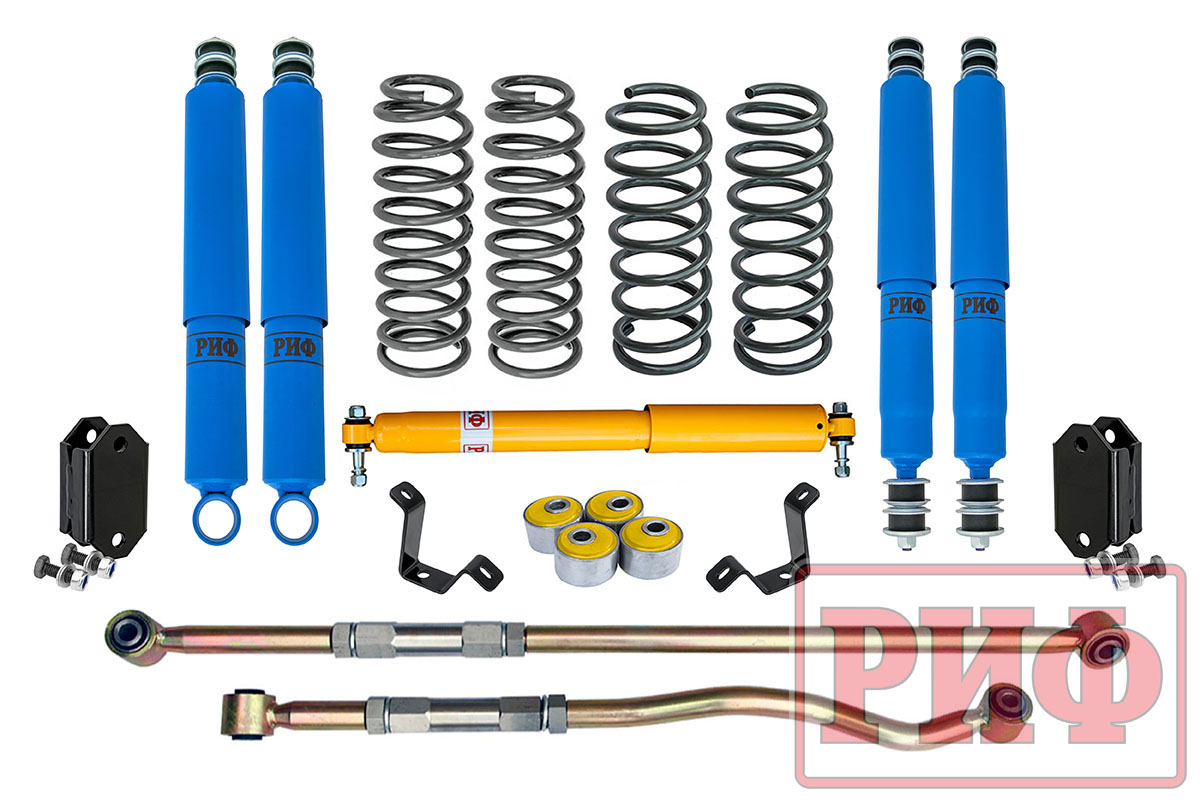 Лифт-комплект РИФ арктический Toyota Land Cruiser 80/105 лифт 50 мм жесткий RIF-TLC80-C-Arc