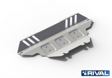 Защита радиатора без крепежа RIVAL Ssang Yong 3.5306.1