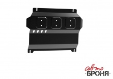 Защита картера АвтоБроня Mitsubishi L200 2006-2015/Mitsubishi Pajero Sport 2008-2016 111.04006.1