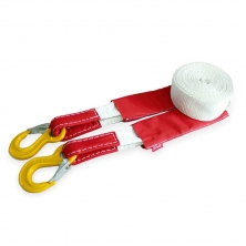 Ремень буксировочный эластичный, 10т, 4м, серия Туризм Крюк/Крюк Tplus T014604