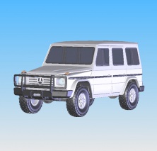 Бампер передний силовой со съемным кенгурином KDT 18012 Mercedes-Benz G-класс