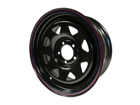 Диск штампованный черный 5x114.3 16х7 D84 ET+20   1670-54384BL+20