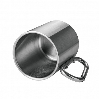 Термокружка ТОНАР 300ML ручка-карабин  T.TK-032-300