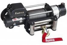 Лебёдка электрическая двухскоростная 12V Runva 8000lbs, 3629кг   EWD8000U