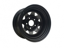 Диск штампованный черный 5x114.3 16х8 D84 ET-19   1680-54384BL-19