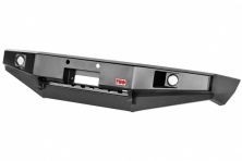 Бампер передний с доп. фарами без защитной дуги РИФ Toyota Land Cruiser 100 до 2002   RIF100-10356