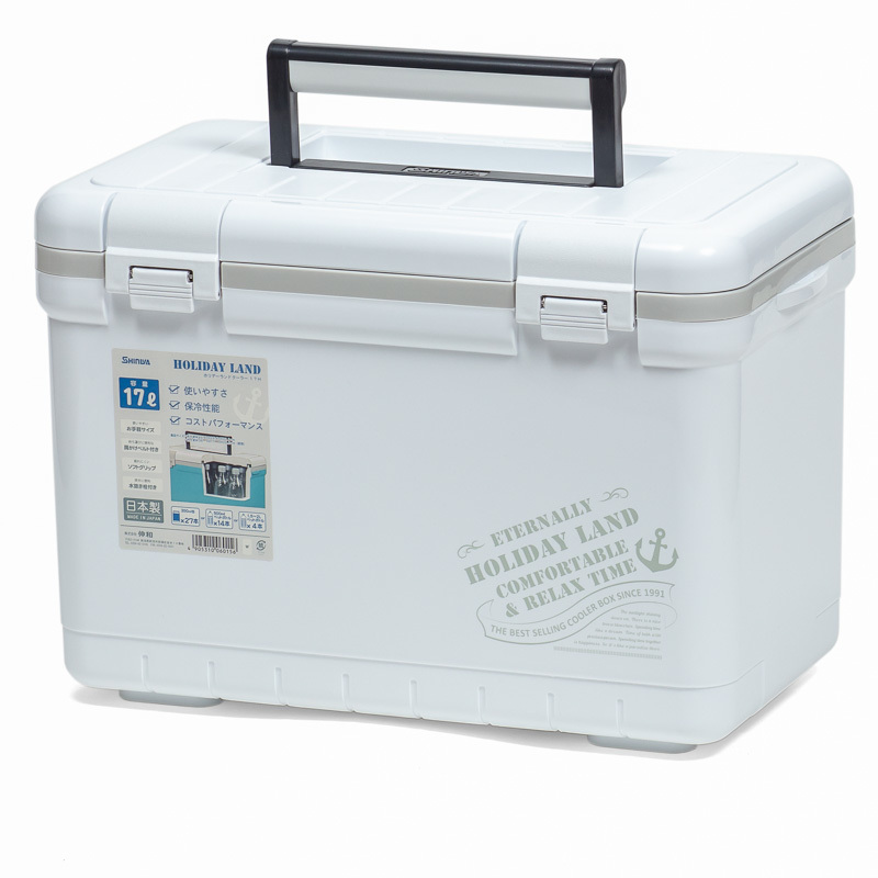 Термобокс SHINWA Holiday Land Cooler 17H белый HLC-17H-W