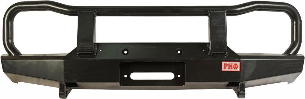 Бампер передний РИФ ВАЗ Нива с защитной дугой, с площадкой под лебедку  RIFNVA-10300