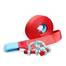 Динамический строп(рывковый), 18т, 6м, серия Стандарт с шаклами 4.75т Tplus T008030