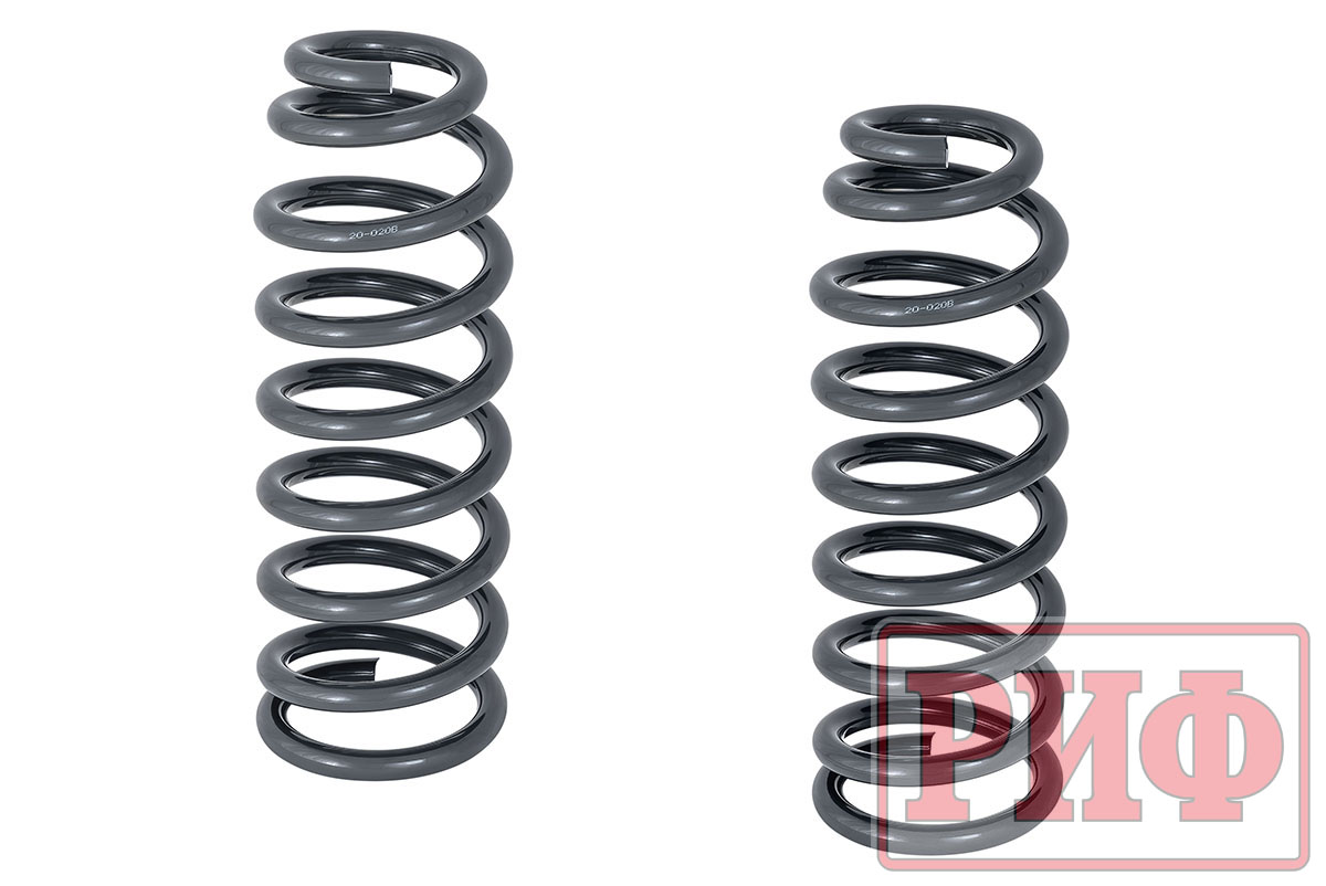 Пружины РИФ передние усиленные штатные SsangYong Rexton 2 и XVT (после 2012 г), +50 кг 20-020B