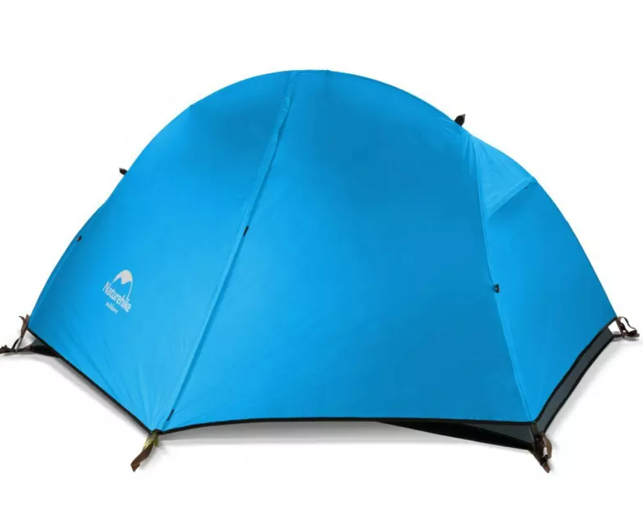 Палатка Naturehike Cycling 1-местная, алюминиевый каркас, сверхлегкая, синий NH18A095-D-PBL