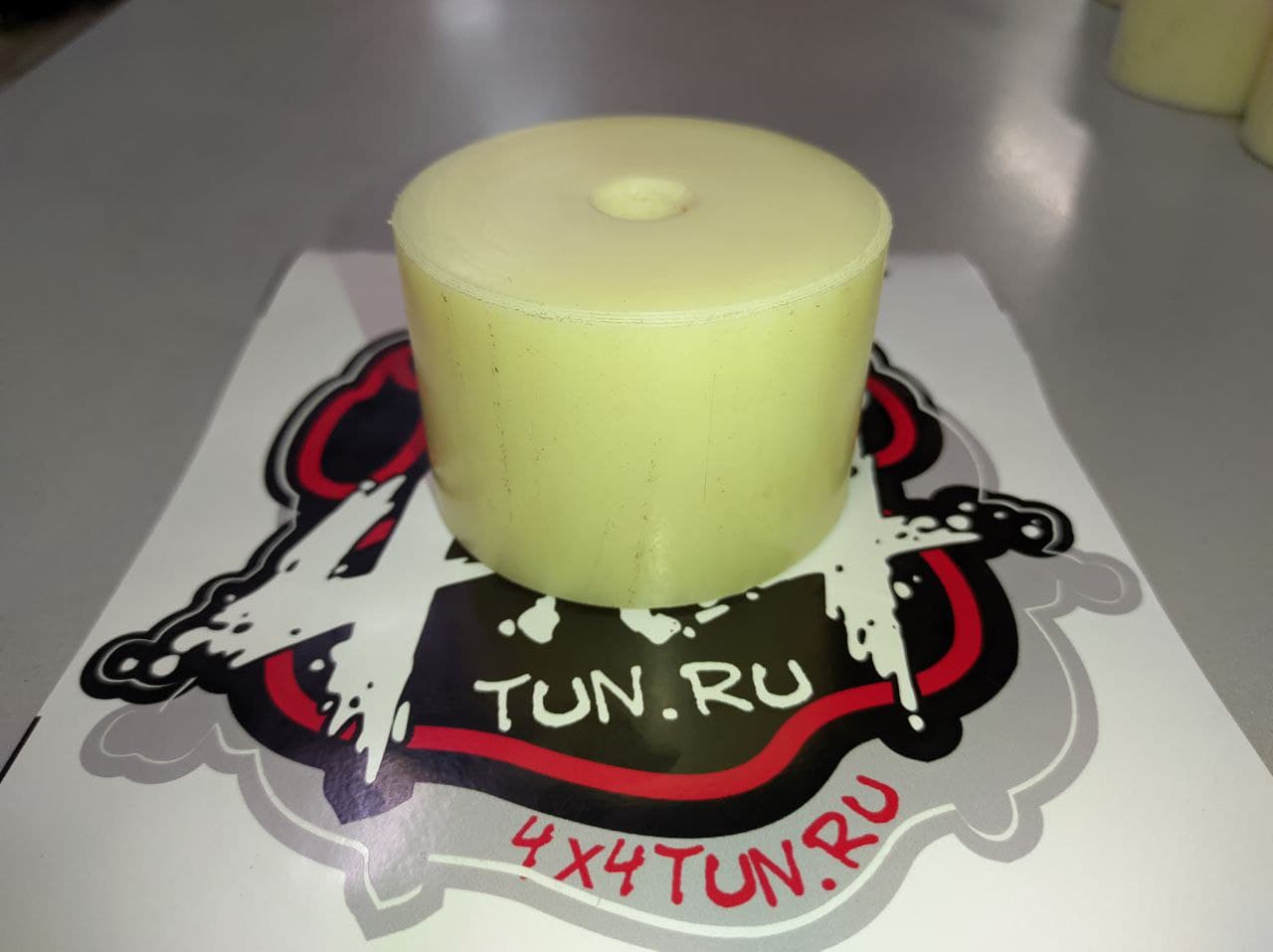 Проставка д/лифта кузова h50mm/d70mm капролон белый 0114