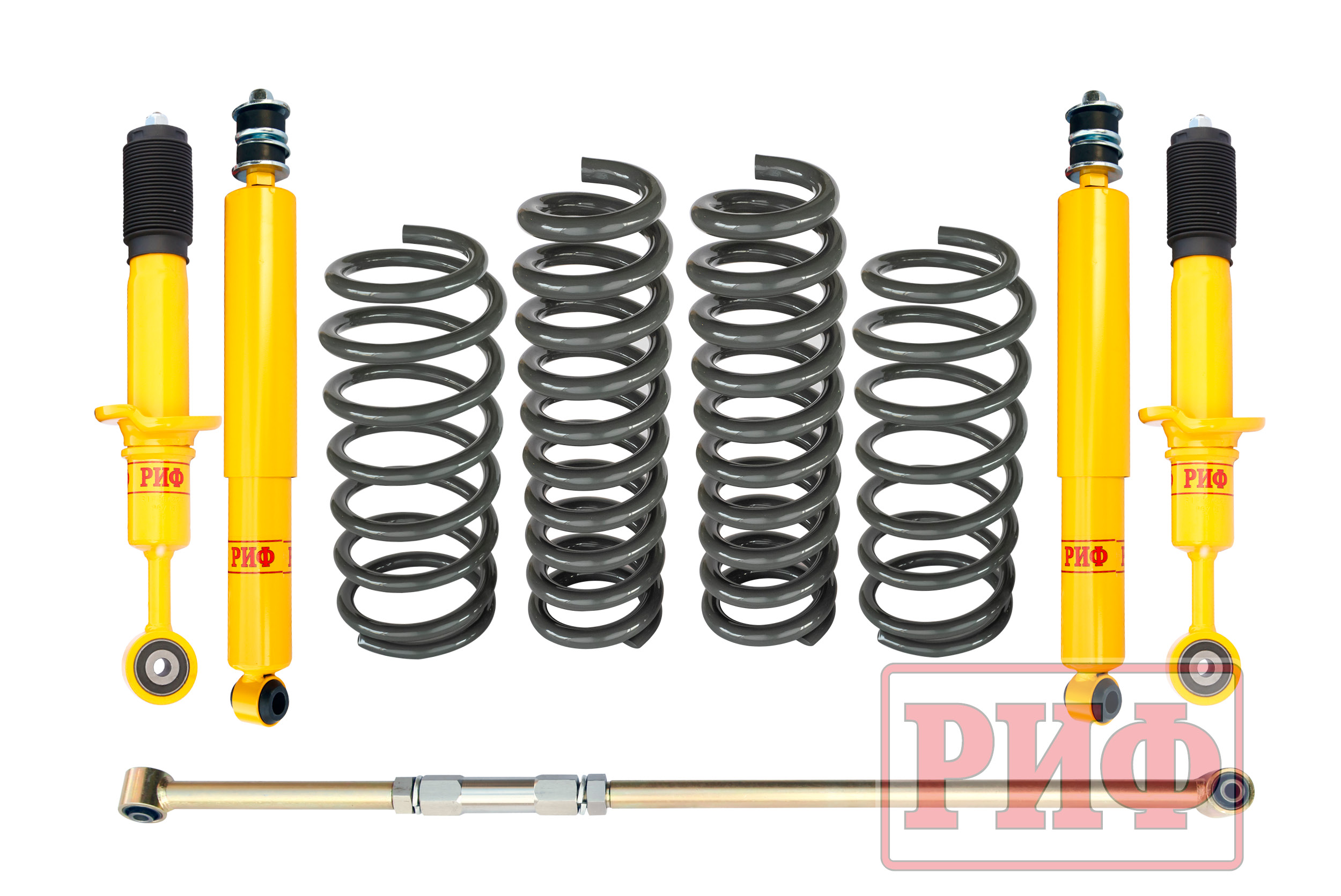 Лифт-комплект РИФ Toyota Land Cruiser 200 лифт 50 мм дизель мягкий RIF-TLC200-EA