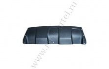 Накладка переднего бампера (аэродинамический обвес) Русская артель Renault Duster 2010-2014  NRD-007602