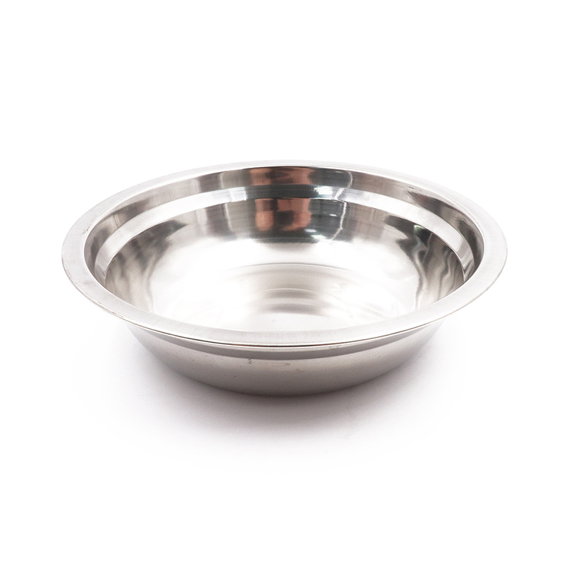 Миска "СЛЕДОПЫТ" нержавеющая сталь, d - 17 см, h - 4,3 см, 650 мл.  PF-CWS-P44
