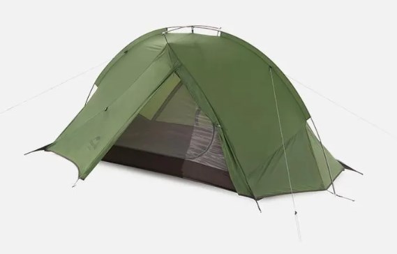 Палатка Naturehike Tagar Si 2-местная, алюминиевый каркас, сверхлегкая, зеленая NH17T180-J-2FGR