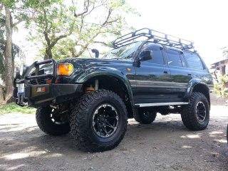 Пружины Ironman Toyota Land Cruiser 80/105 задние, лифт до 50мм, нагрузка до 400 кг  TOY025C