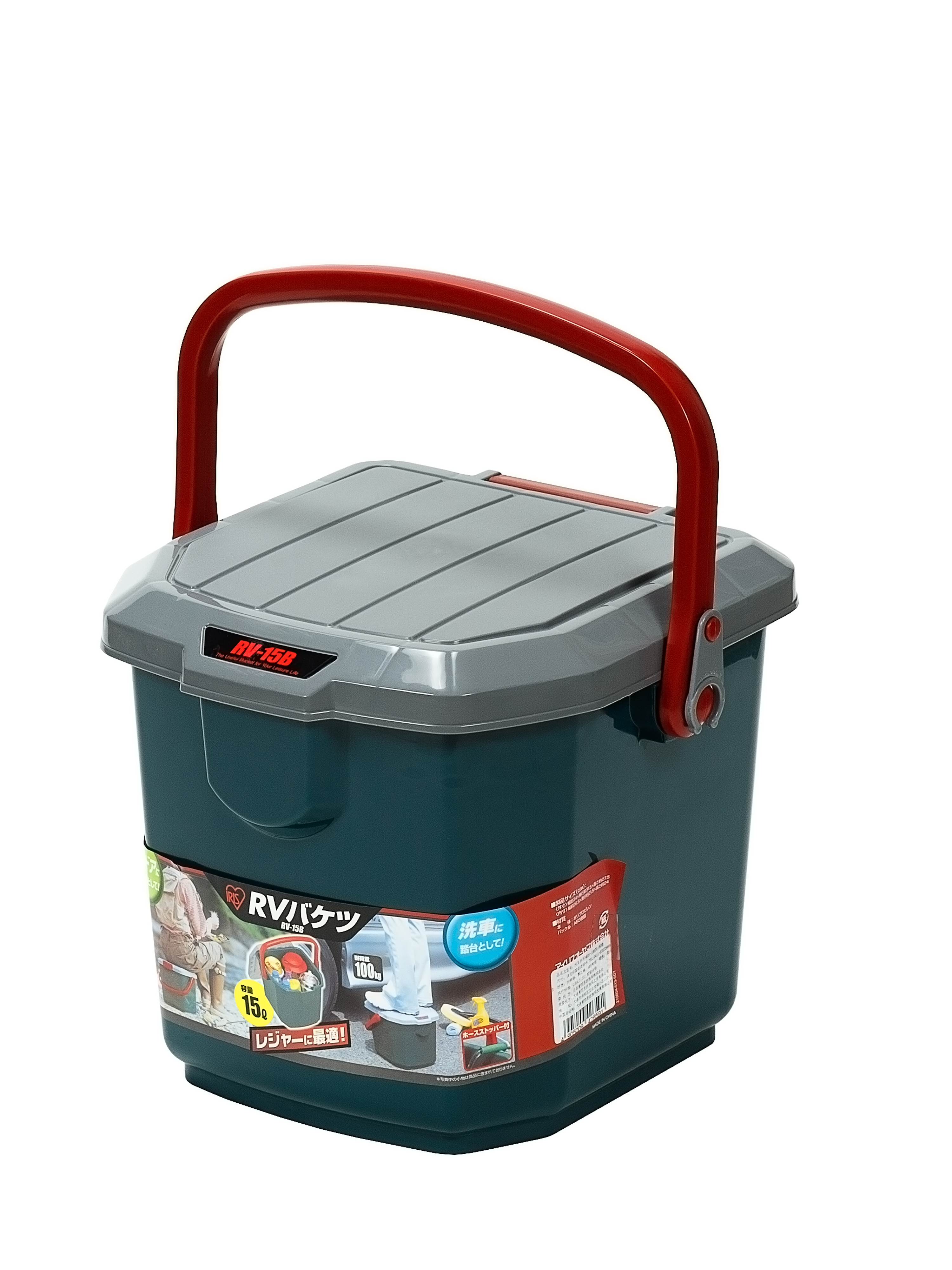 Ящик экспедиционный IRIS RV BOX Bucket 15B, 15 литров 34x31,5x27,5 см.  Bucket 15B
