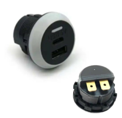 Розетка USB 5В/3,6А , PD RIF22-4-1017800