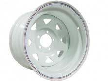 Диск штампованный белый 5x114.3 15х10 D84 ET-40   1510-54384WH-40