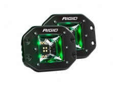 Radiance Scene (4 светодиода) – Зелёная подсветка - Врезная установка (пара) 68213