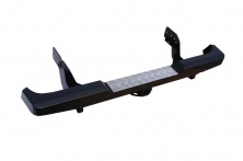 Бампер задний РИФ Mitsubishi L200 2005-2015 (кузов 1350мм), квадрат под фаркоп RIFTRT-20100