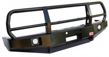 Бампер передний с доп. фарами и защитной дугой РИФ Toyota Land Cruiser 80   RIF080-10350