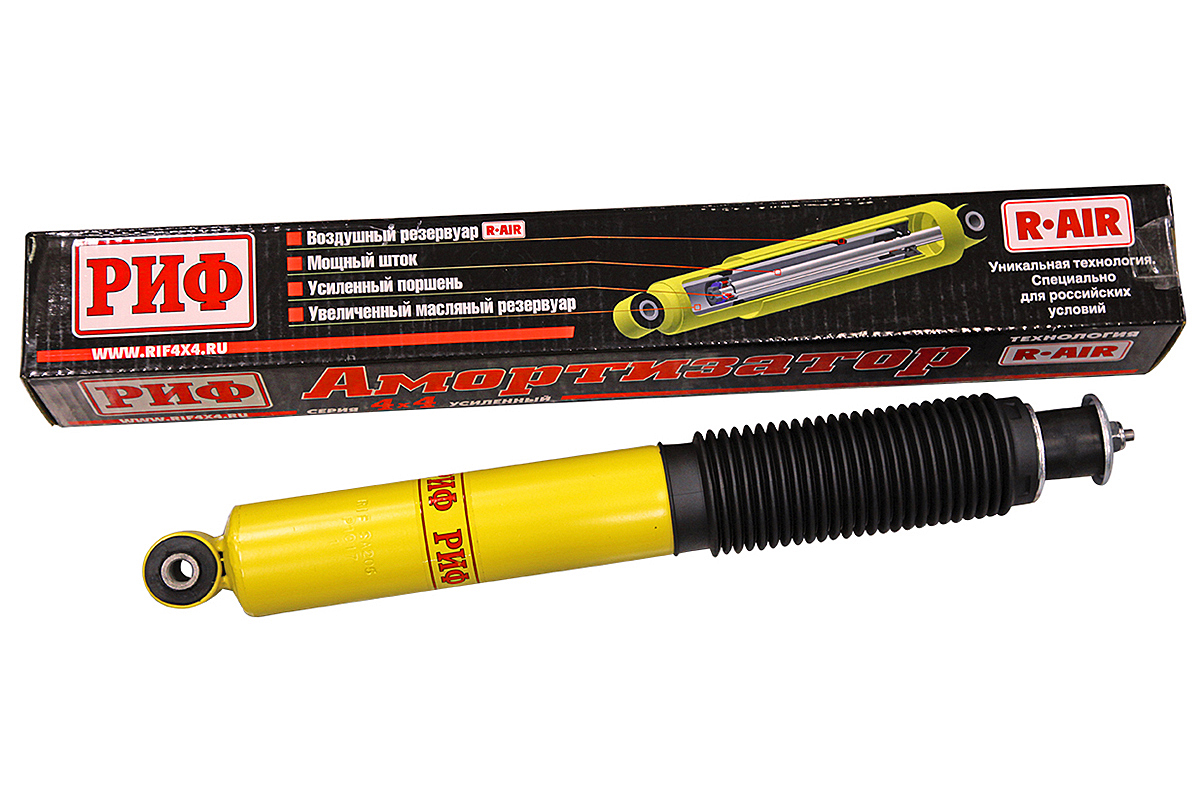 Амортизатор РИФ передний УАЗ Патриот лифт 100 мм, Toyota 4 runner 1990-1997 лифт 45 мм  SA277