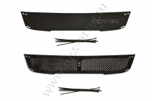 Защитная сетка и заглушка решетки переднего бампера Русская артель Great Wall Hover H5 2011-2016  SRG-136102