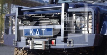 Бампер передний силовой  со съёмным кенгурином KDT 11012 Land Rover Defender 90/110