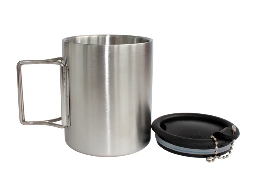 Термокружка TOURIST ДРУЖБА 300 мл, складные ручки  ДК-570