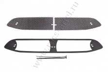 Защитная сетка переднего бампера Русская артель Nissan Qashqai  SBNQ-044802