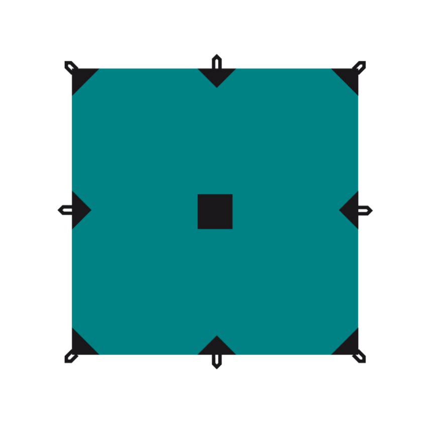 Тент BTrace 3x5, Зеленый  T0348