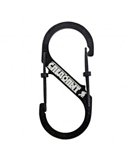 Карабин "СЛЕДОПЫТ" 9 см, двойной, сталь  PF-SH-16