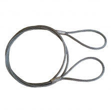 Буксировочный трос стальной, 100т, 9м, Петля/Петля Tplus T014414