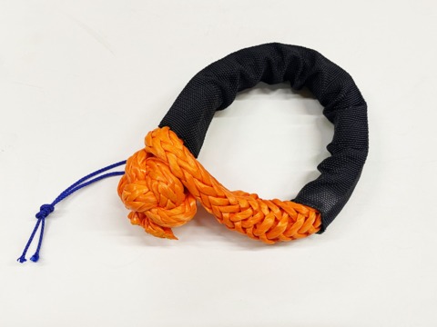 Софт шакл 10 мм/10 т с защитным чулком S-ST-10-OR